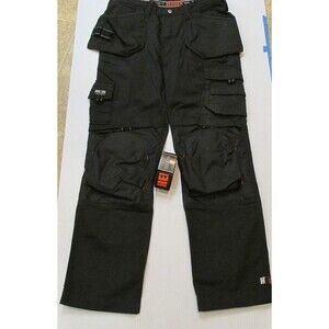 Herock Dagan Carpenter Water-Repellent Kneepad Work Pants 34 x 30 and belt